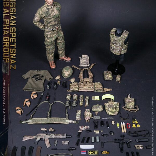 DAM 78047A-1/6 RUSSIAN SPETSNAZ FSB ALPHA GROUP (LUXURY VER)