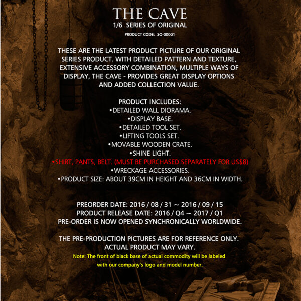 IHNS TOYS SO-00001A - 1/6 CAVE