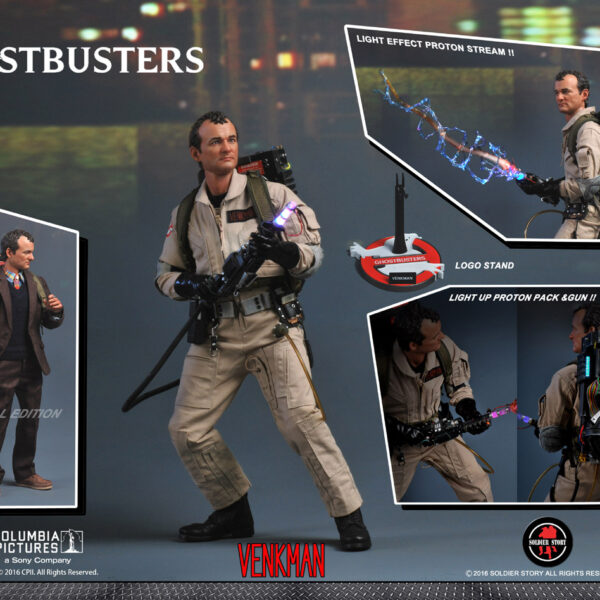 SS-GBI001 - 1/6 “GHOSTBUSTERS” (1984) - Dr. PETER VENKMAN (S