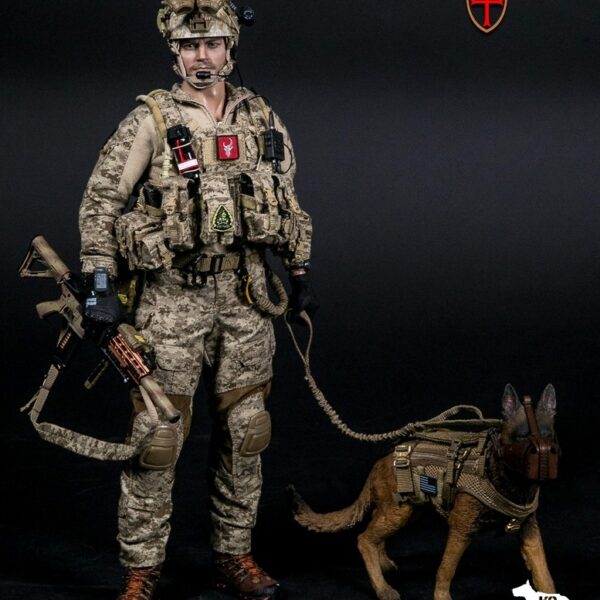 DAM 78040 - DEVGRU K9-handler in Afghanistan Figure