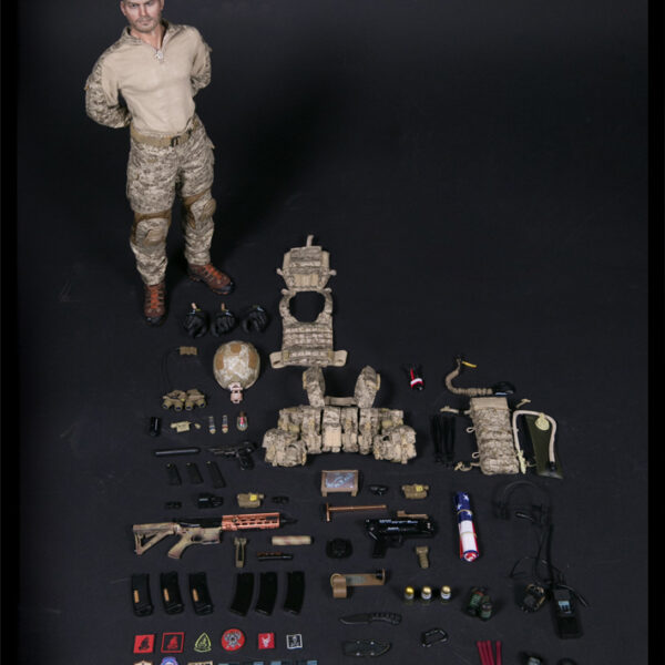 DAM 78040-1 - DEVGRU K9-handler in Afghanistan with No Dog Figure