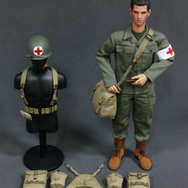 AL100014 - 1/6 WWII U.S.Army Military Surgeon Suit