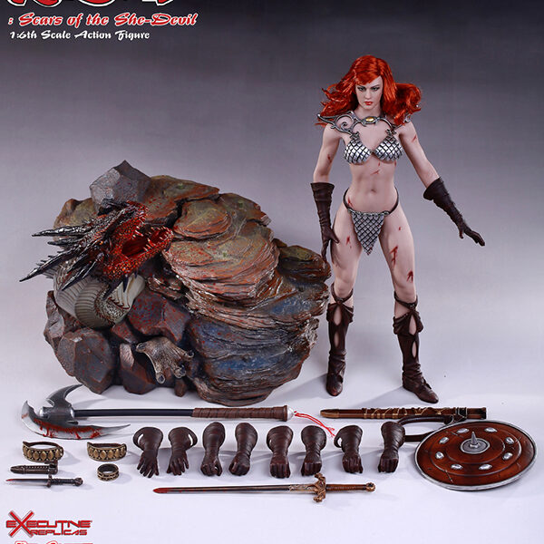 PL2017-93-TB Red Sonja: Scars of the She-Devil 1/6th Action Figure