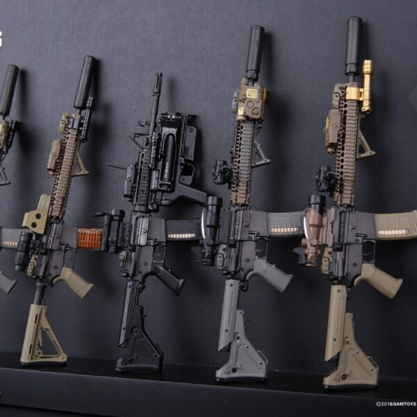 DAMTOYS EF001-005 1/6 SOPMOD M4 & SOPMOD II M4