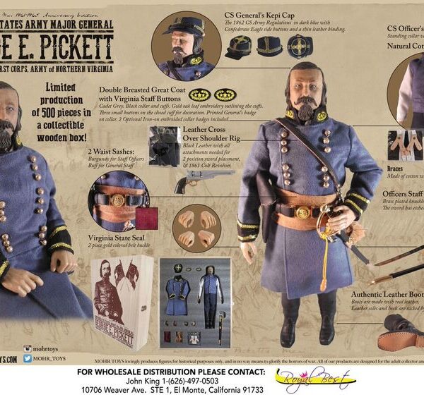 DM001 - Confederate States Army Major General "George Pickett"