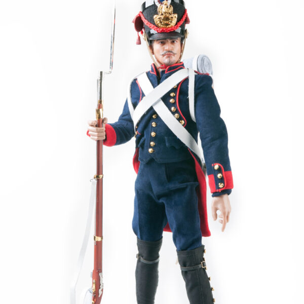B-A0003S-French Field Artillery Gunner of Napoleonic Wars standa