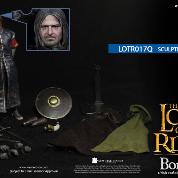 LOTR017Q - The Lord of the Rings Boromir (Sculpted Ha
