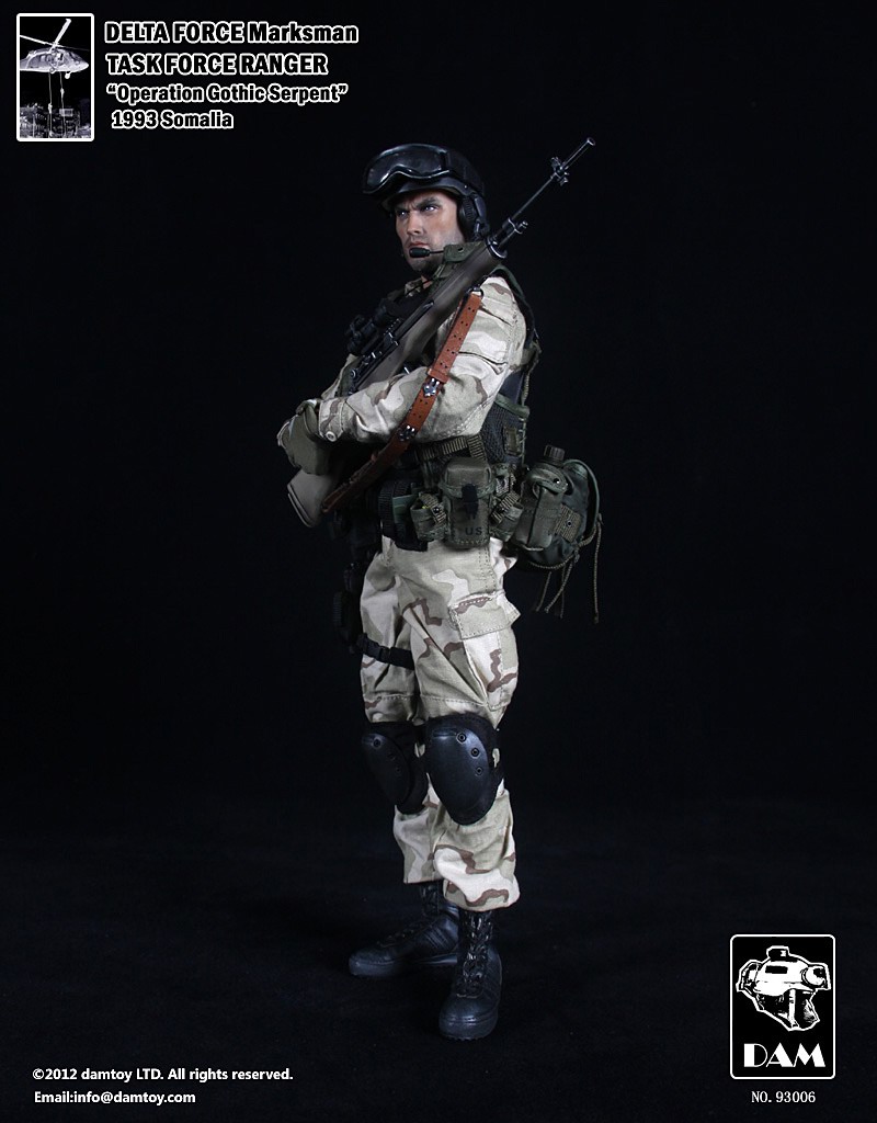 ミリタリー DELTA FORCE Marksman TASK FORCE RANGER ミリタリー DELTA FORCE Marksman TASK FORCE RANGER 1/6 Delta Force