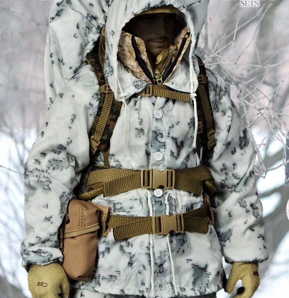 MC-M063  1/6 Marine Corps Snow Marpat Camo sets