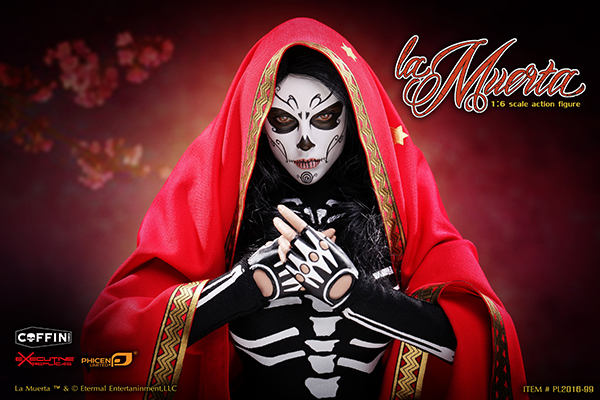 La Muerta 1/6 Scale Action Figure TBLeague Executive Replicas Coffin Comics Mib