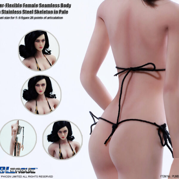 PL-MB2014-S01 Flexible Female Seamless body in Pale/Mid Bust