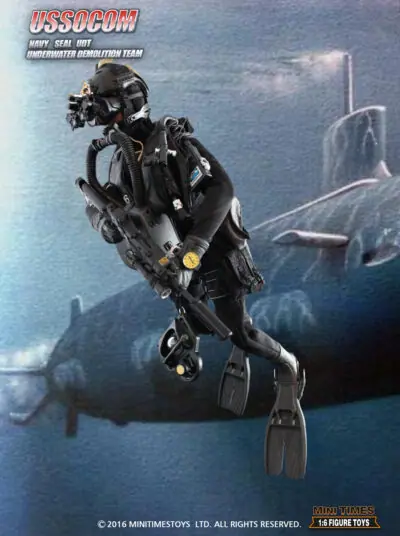 MT-003 - 1/6 USSOCOM Navy Seal UDT Underwater Demolition Team