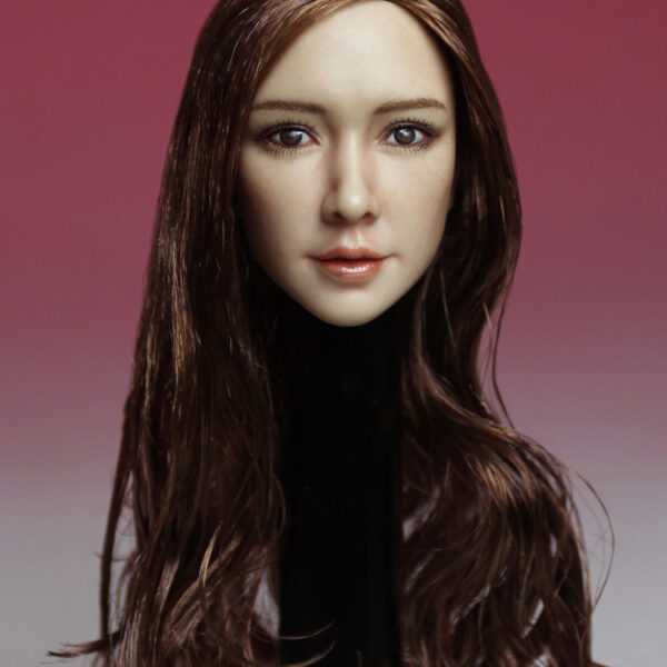 SDH003B - Super Duck Asian Headsculpt Version 3 with Blonde Hair