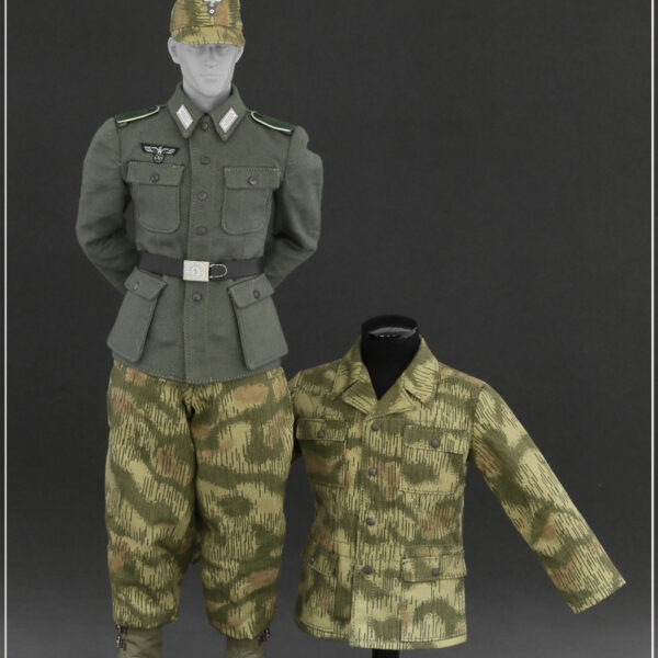 AL10010B - Wehrmacht Swamp Camouflage Uniform Suit