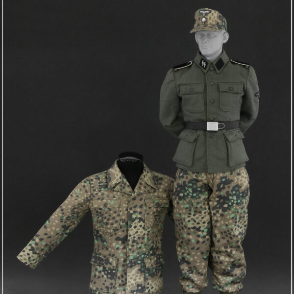 AL10010C - Wehrmacht Pea Pattern Camouflage Uniform Suit