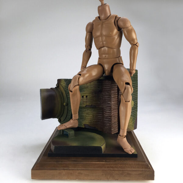 TT SF025(Camo Version) - 1/6  Tiger Turret Camouflage Scene Plat