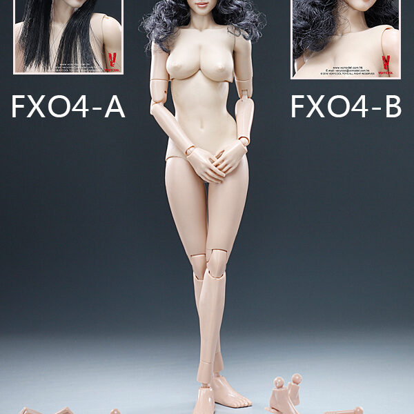 VC-FX04A/FX04B - Asian Headsculpt + VC 3.0 Female Body Set