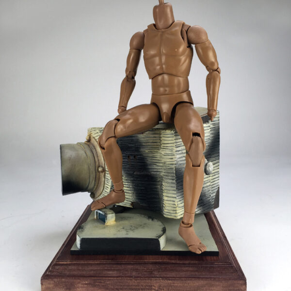 TT SF026 (Snow Version) - 1/6 Snow Tiger Turret Scene Platform