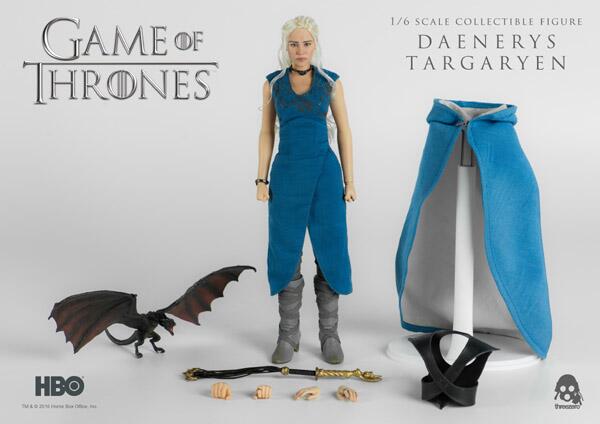 3Z0018 Threezero Game of Thrones - 1/6 Daenerys Targaryen collectible