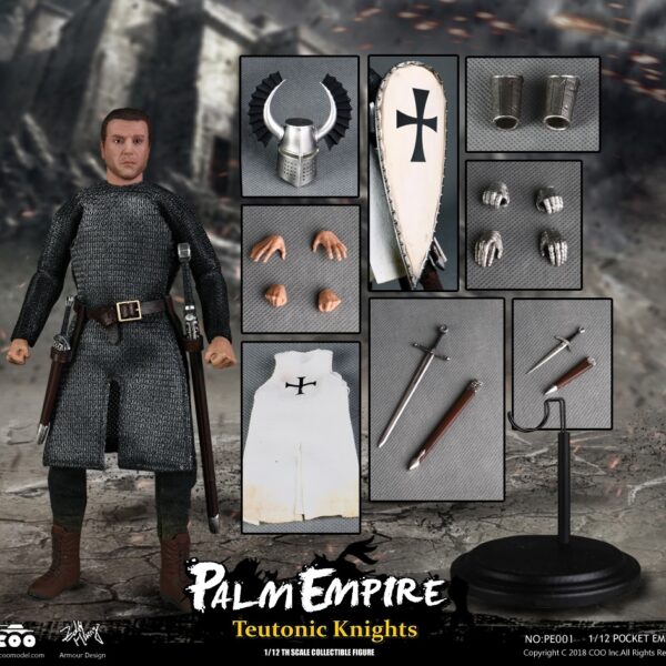 COO-PE003 COO Model 1/12 Pocket Empires Teutonic Knight Figure