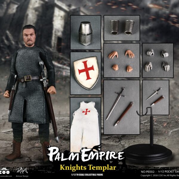 COO-PE002 COO Model 1/12 Pocket Empires Knights Templar Figure