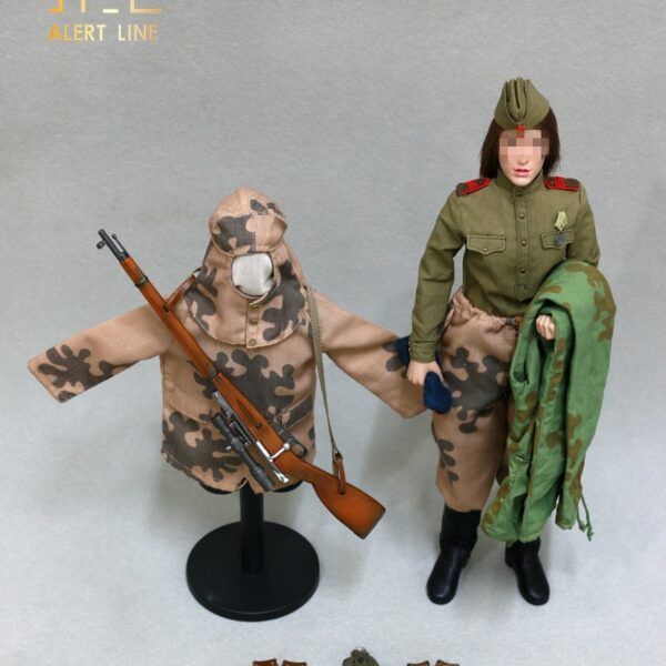 AL-100020 Alert Line 1/6 WWII The Soviets Female Soldier Sniper Set