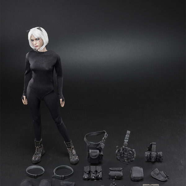 VCF-2033B Very Cool 1/6 Female Assassin Catch Me with Strabismus Scar Head