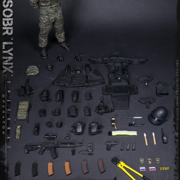 DAM-78058 DAMTOYS : 1/6 RUSSIAN SPETSNAZ MVD - SOBR LYNX