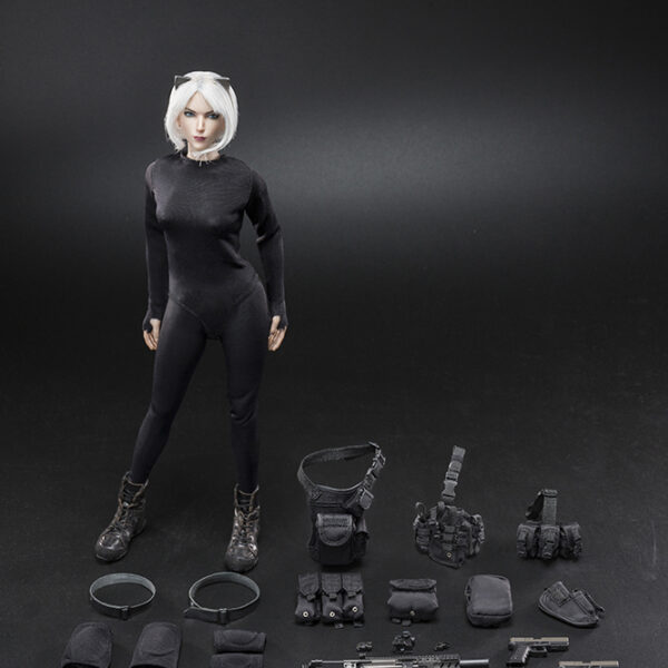 VCF-2033A Very Cool 1/6 Female Assassin Catch Me with Normal Expression Head