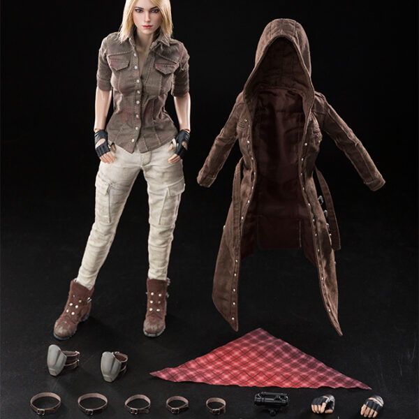 MS-002 STAR MAN 1/6 Windbreaker Female Killer Of Battle Royale Action Figure