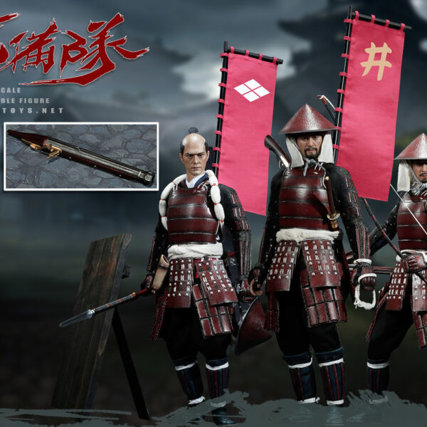 POP-W008 POPTOYS 1/6 Teppo Spear & Bow & Teppo Combination Version