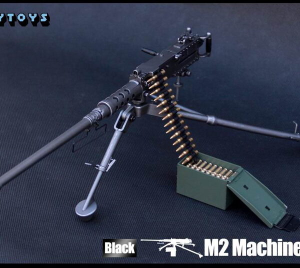 ZY Toys ZY8031A-B M2 Machine Gun 1:6 Scale Black and Desert Versions