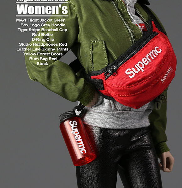 F-076 SUPERMCToys 1:6 SUPERMC Street Style  Flight Jacket Sets Women's
