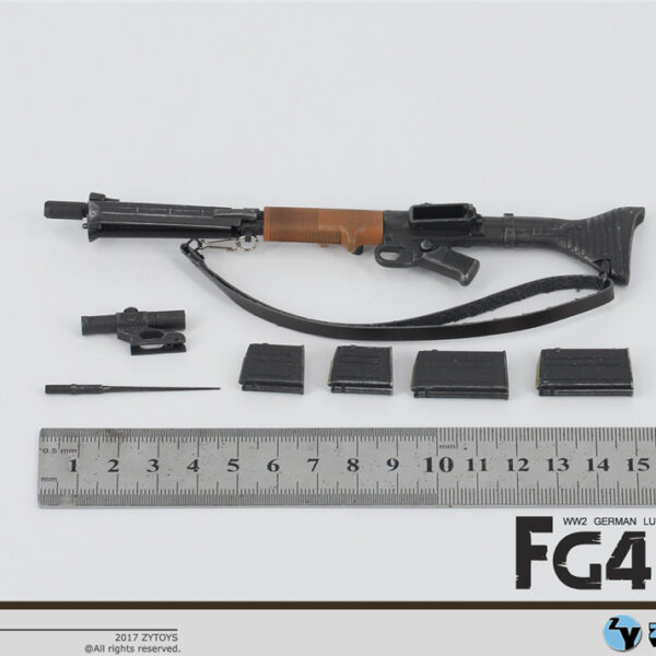 ZY-2001 ZY Toys 1/6 WW2 Weapons WW2 German FG42