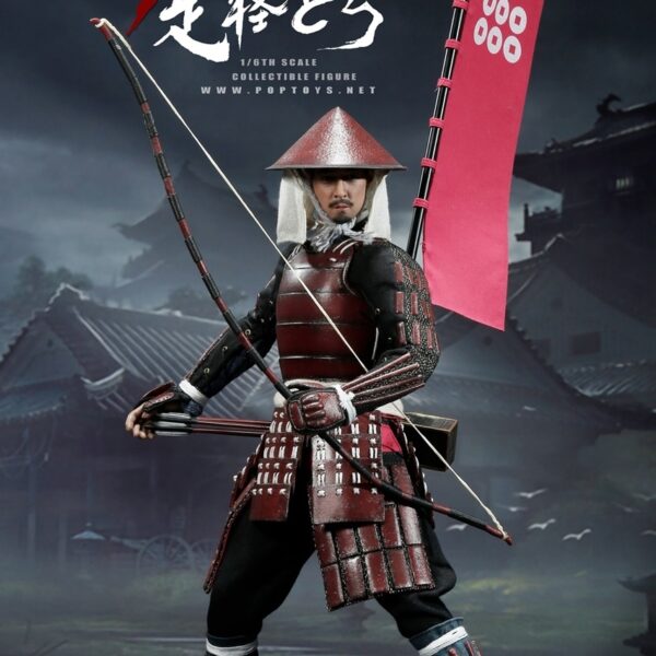 POP-W005B POPTOYS 1/6 Ashigaru Archer Deluxe Version Japanese Foot Soldier