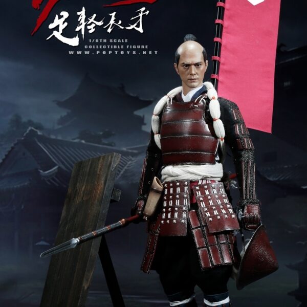 POP-W004B POPTOYS 1/6 Ashigaru-Spear Deluxe Version Japanese Foot Soldier