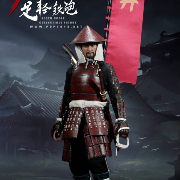 POP-W006B POPTOYS 1/6 Ashigaru Teppo Deluxe Version Japanese Foot Soldier