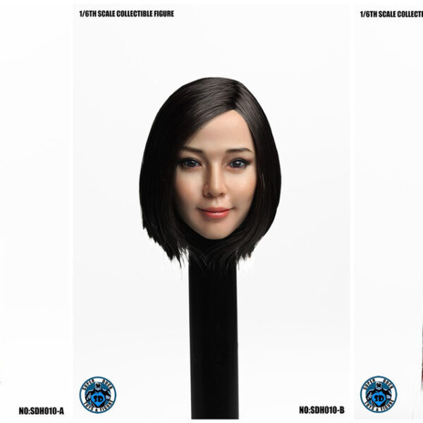 SUD-SDH010  A,B,C Super Duck Asian Head sculpt 2.0 (Ideal for phicen Pale bodies )