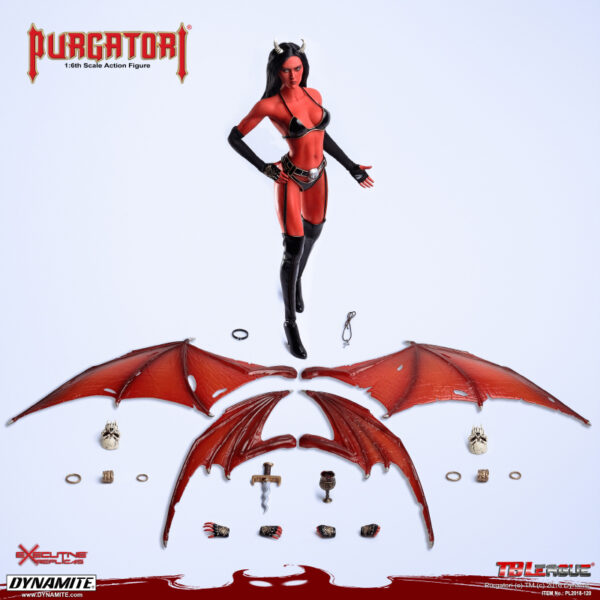 PL-2018-120 TBLeague Winged Vampire Goddess Purgatori 1/6 Female Figure