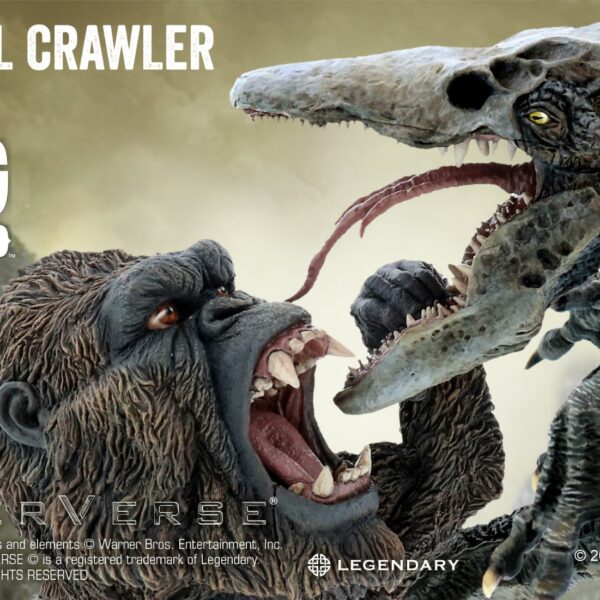 SA6003 DF Kong vs Skull Crawler (Deform Real Series) : 22cm tall Statue