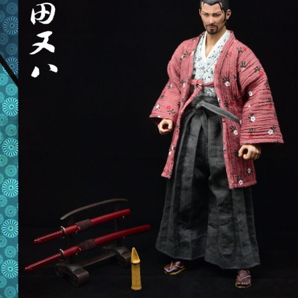 WK89017A Wolf King Lonely Ronin Japanese Samurai
