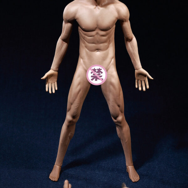 PL-2018-M36A TBLeague 1/6 Super Flexible Male Seamless Basketball Player Body Suntan