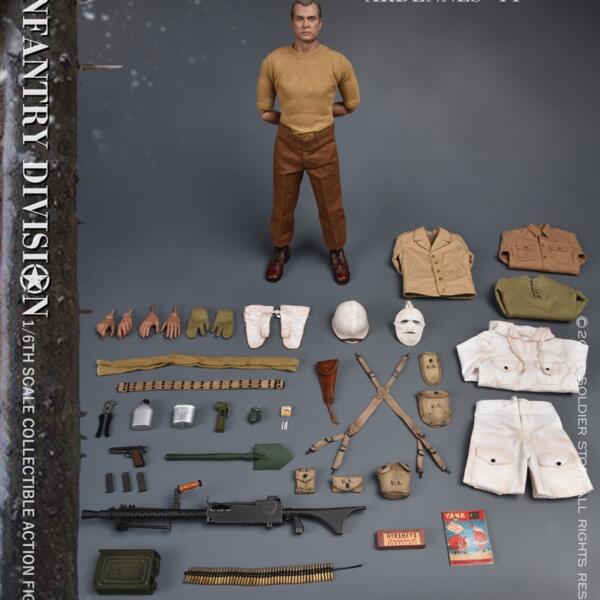 SS111 SoldierStory-U.S. Army 28th Infantry Division Ardennes 1944- 1/6th scale Collectible Figure