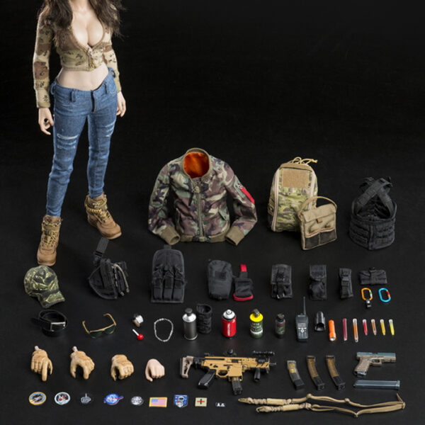 DCG004 DAM Toys Combat Girl Series Pisces Lucy Female Boxed Figure