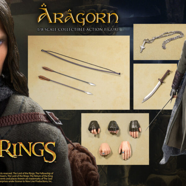 SA8008A Star Ace 1/8 Aragorn in Movie Deluxe Version
