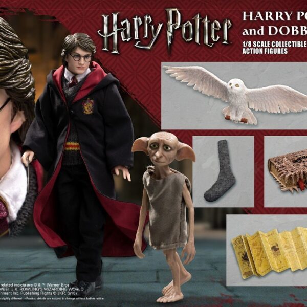 SA-8011B Star Ace1/8 Harry Potter 2.0 & Dobby Twin Pack Action Figure