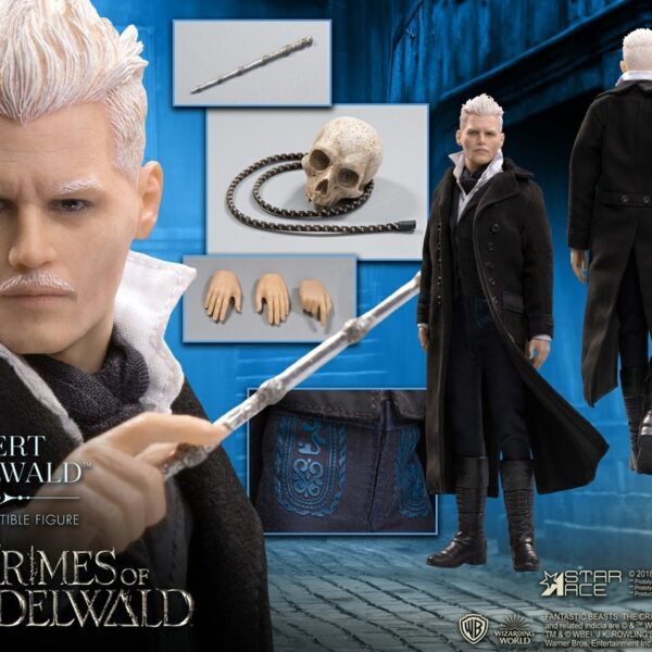 SA8013 Star Ace 1:8 Scale Gellert Grindelwald in Fantastic Beasts 2: The Crimes of Grindelwald