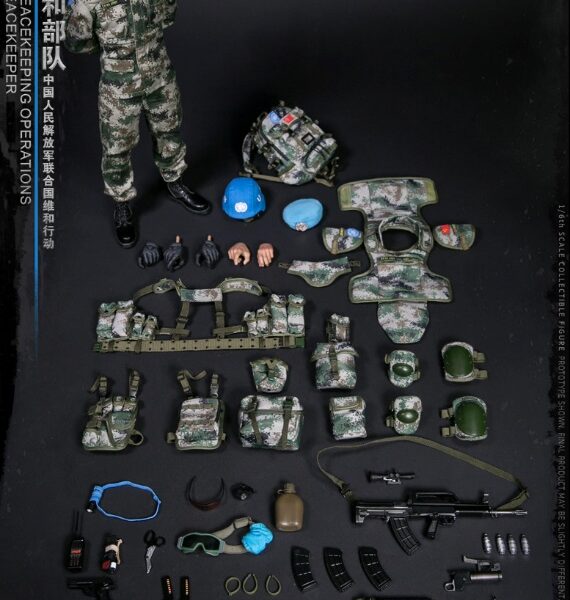 DAM-78062 Dam Toys  1/6 Chinese PLA in UN Peacekeeping Operations Action Figure