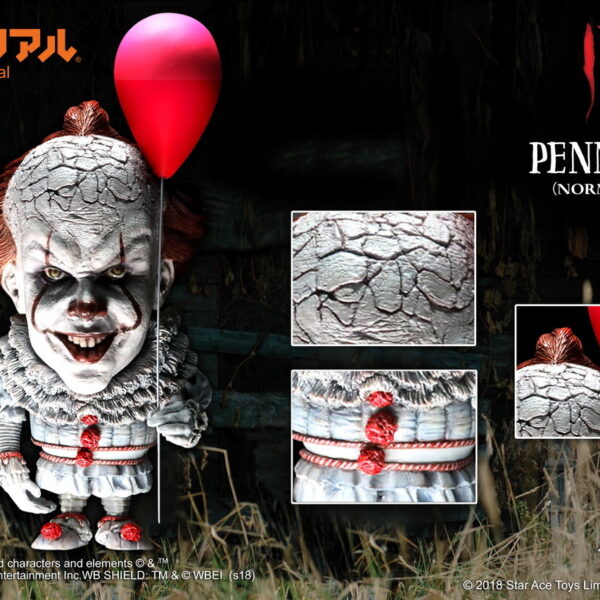 SA-6004 Star Ace Deform Real Series Soft Vinyl Statue DF Pennywise Normal Version
