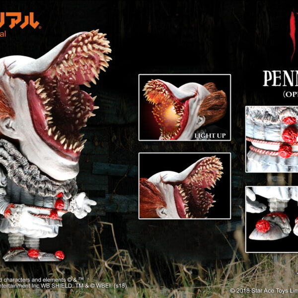SA-6005 Star Ace Deform Real Series Soft Vinyl Statue DF Pennywise Scary Version